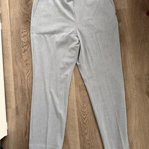 Ann Taylor Petite High Rise Side Zip Ankle Pant in Bi-Stretch - Curvy Fit